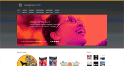 Desktop Screenshot of coolgreymatter.com